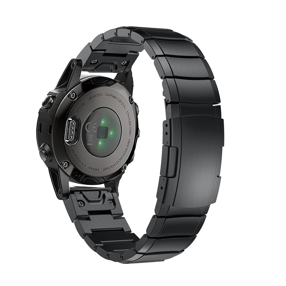 Lænkerem Garmin Fenix 5S/5S Plus/6S/6S Pro/7S sort