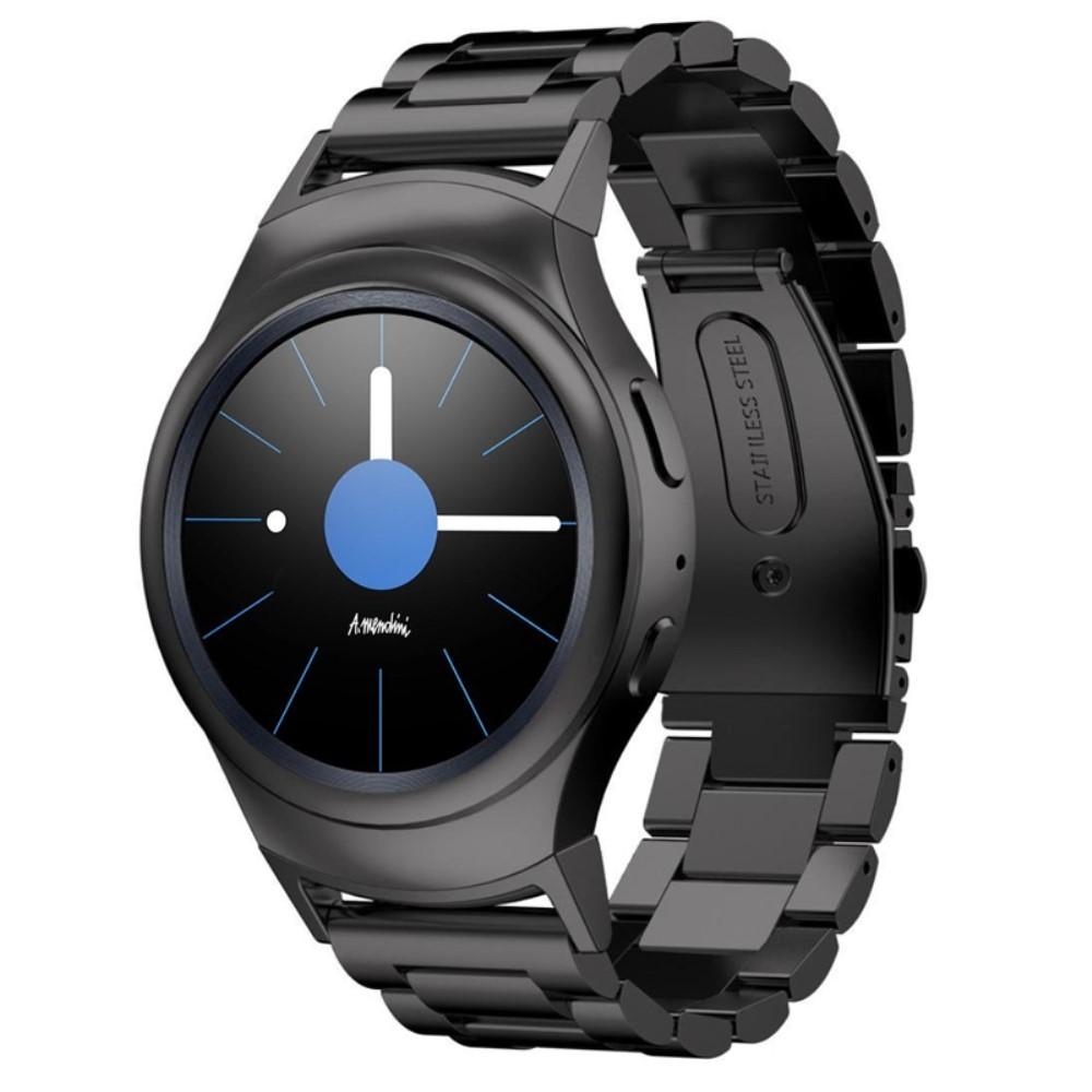 Metalarmbånd Samsung Gear S2 sort