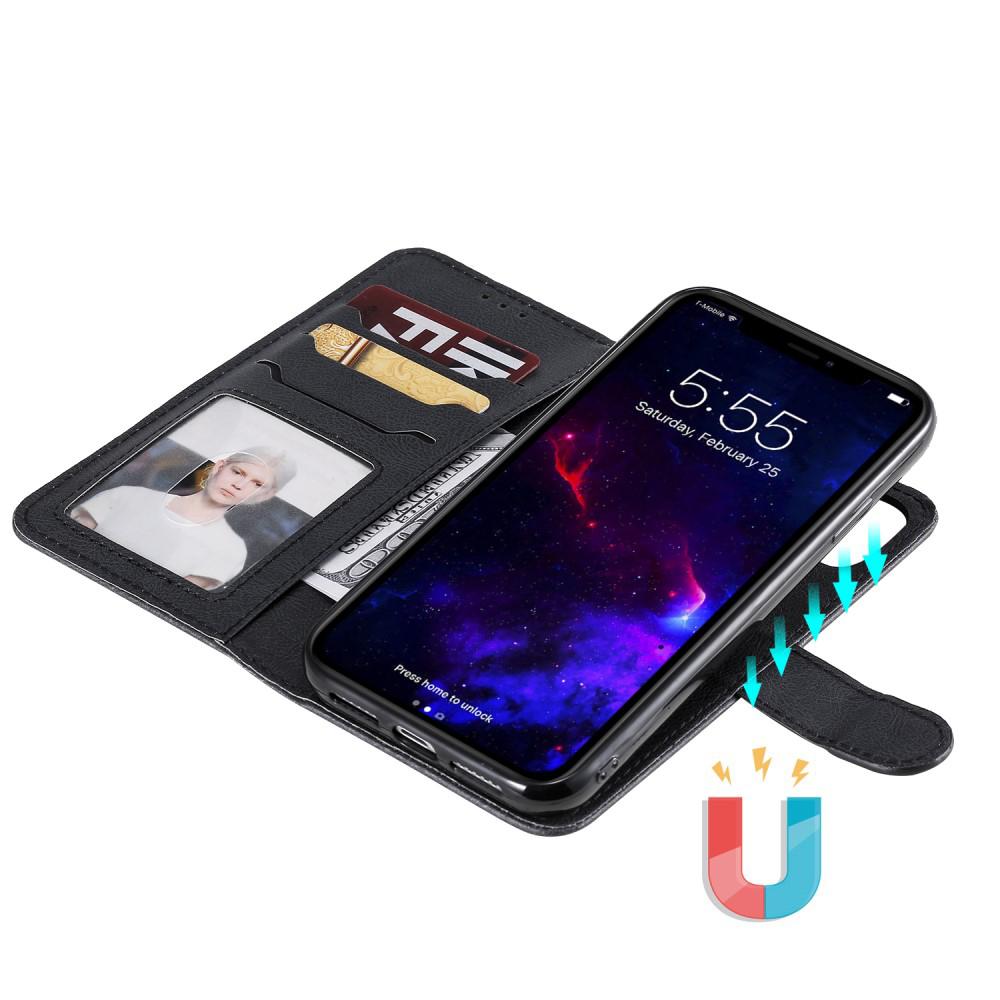 Magnetisk Wallet iPhone 11 sort