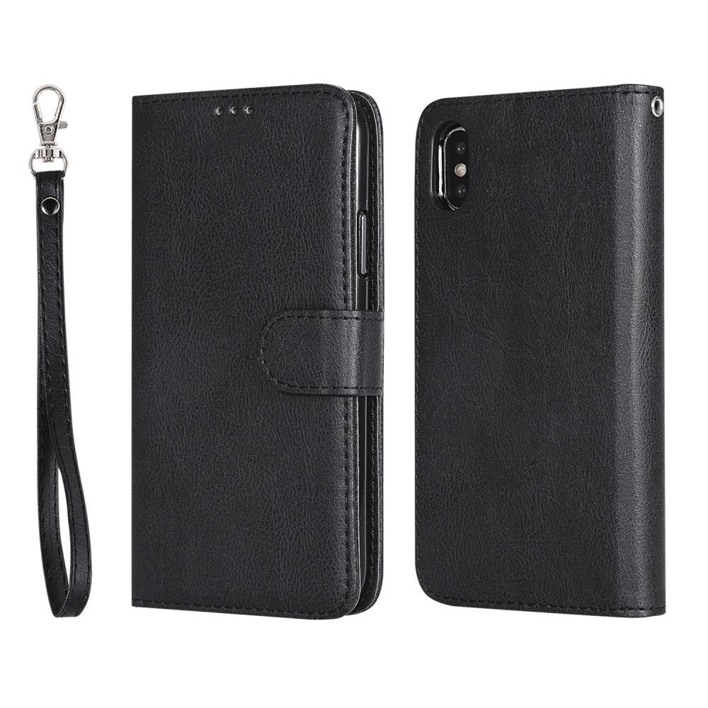 Magnetisk Wallet Apple iPhone X/XS sort