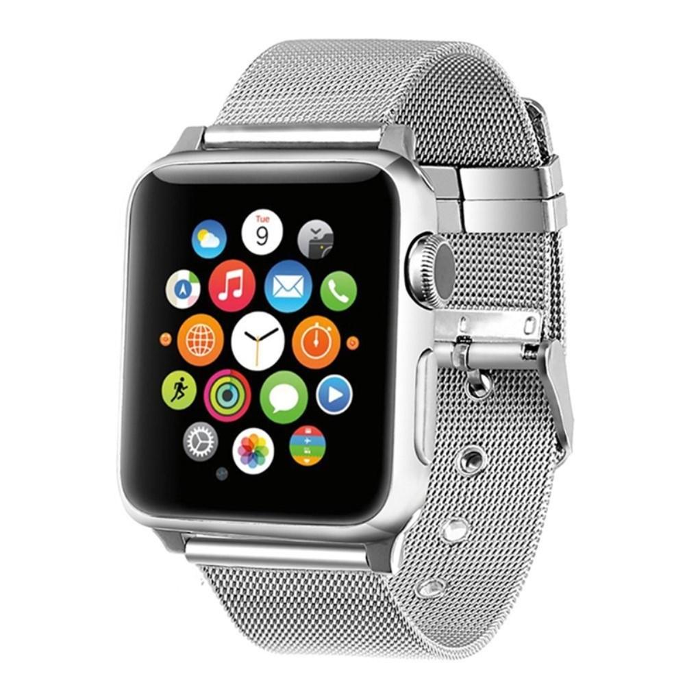 Mesh Bracelet Apple Watch 45mm Series 8 Silver