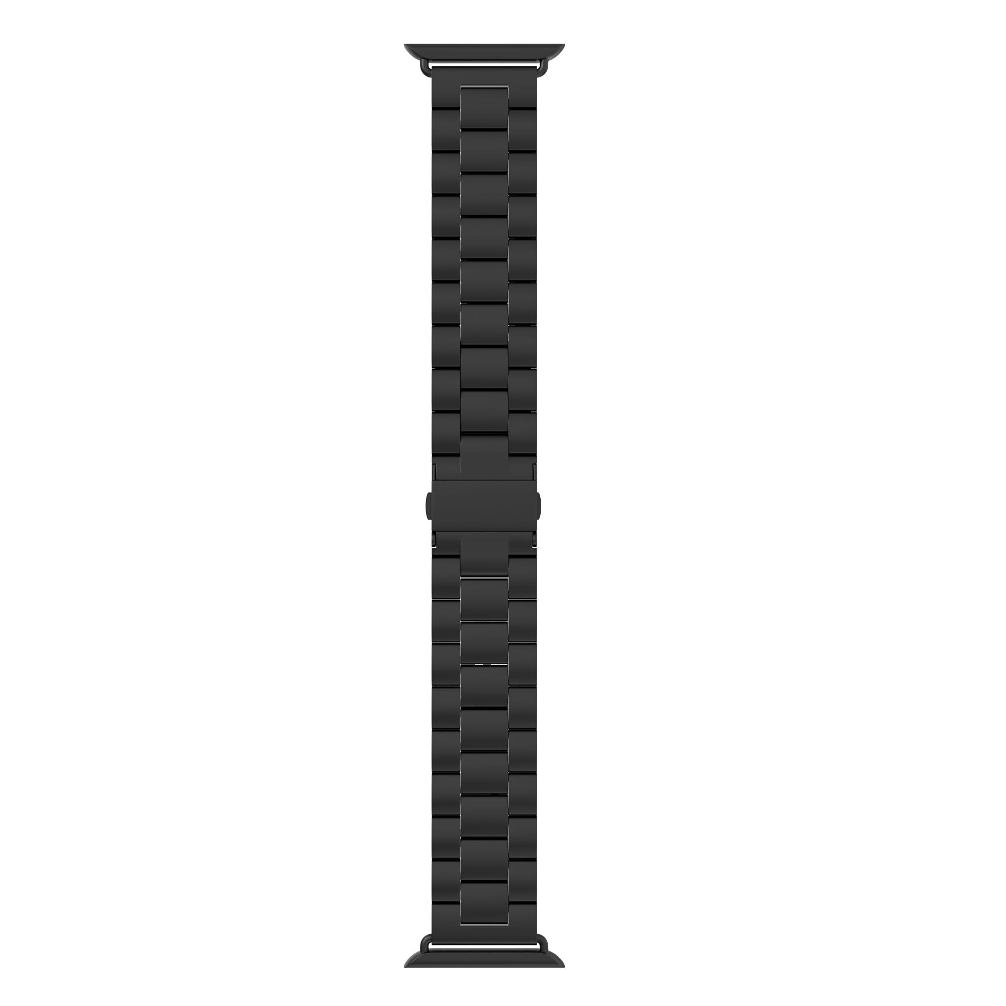 Metalarmbånd Apple Watch 41mm Series 7 sort