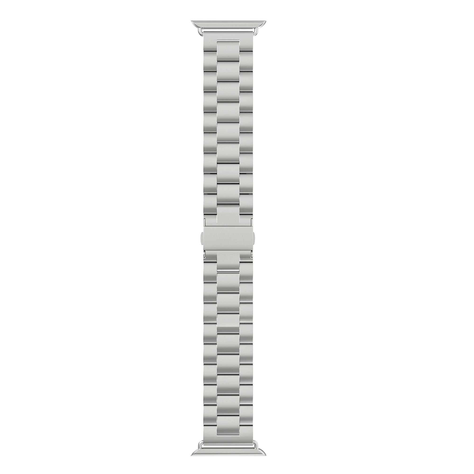 Metalarmbånd Apple Watch 42/44/45 mm sølv