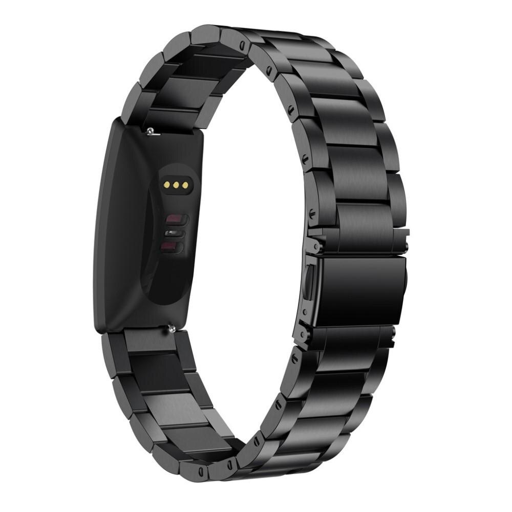 Metalarmbånd Fitbit Inspire/Inspire HR/Inspire 2 sort