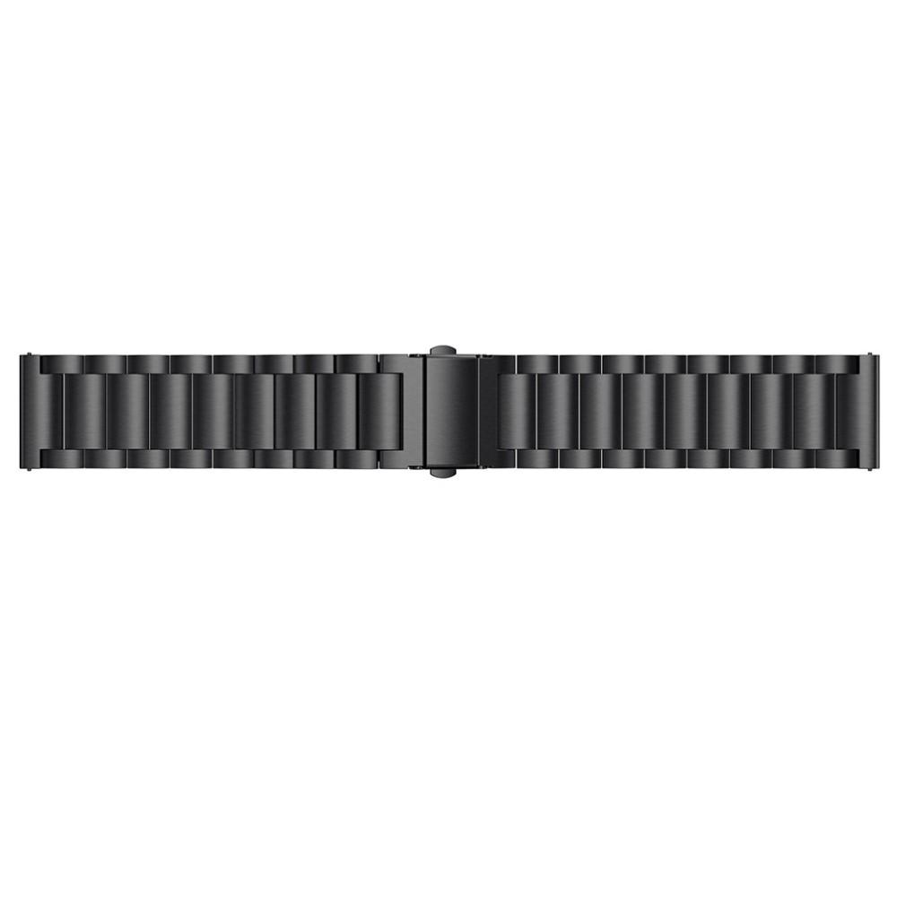 Metalarmbånd Fitbit Versa/Versa Lite/Versa 2 sort