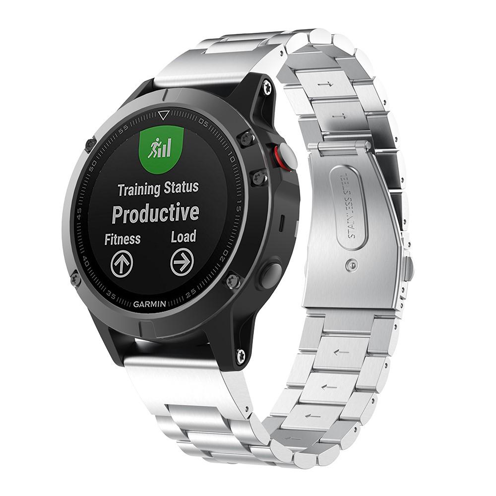 Metalarmbånd Garmin Epix 47mm Gen 2 sølv