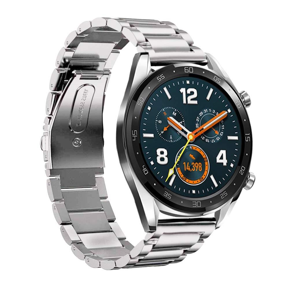 Metalarmbånd Huawei Watch GT/GT 2 46mm/GT 2e sølv