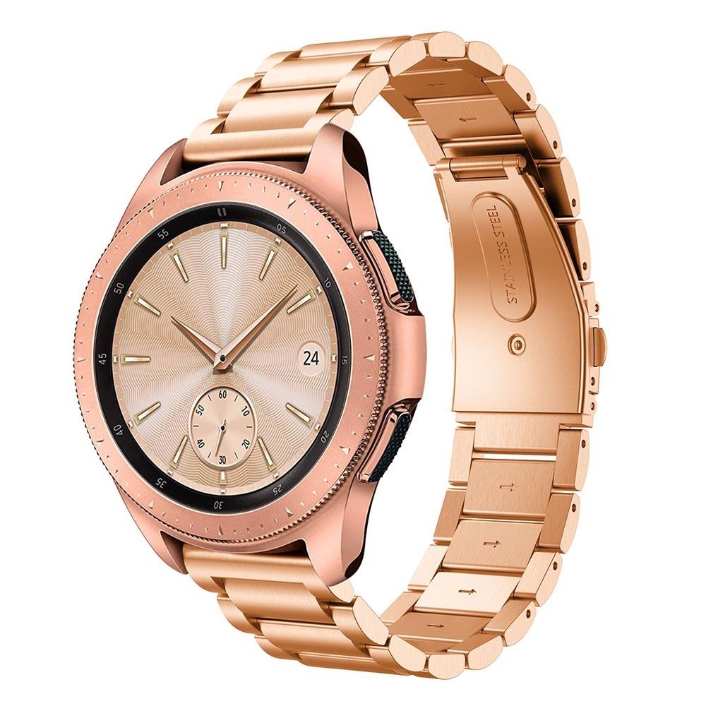 Metalarmbånd Samsung Galaxy Watch 42mm rose guld