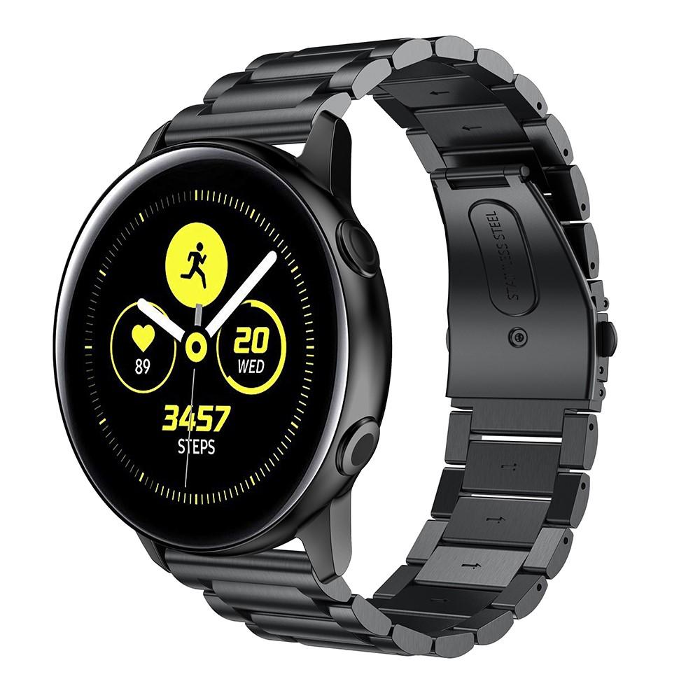 Metalarmbånd Samsung Galaxy Watch Active sort