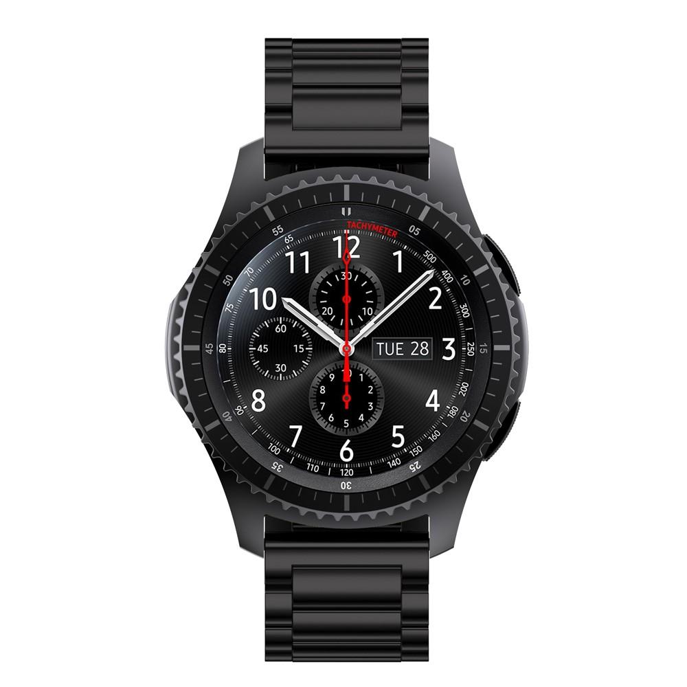 Metalarmbånd Samsung Gear S3 Frontier/S3 Classic sort