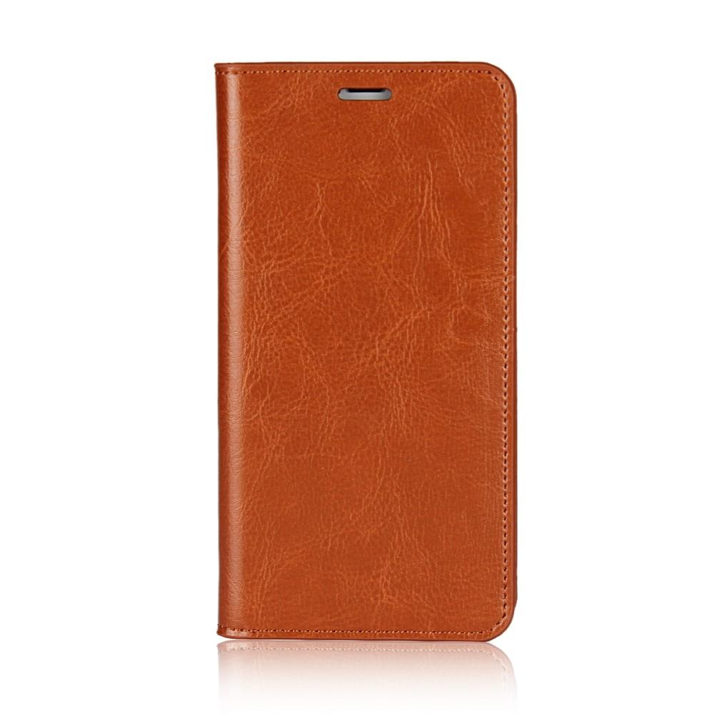 Mobiltaske Ægte Læder iPhone X/XS brun