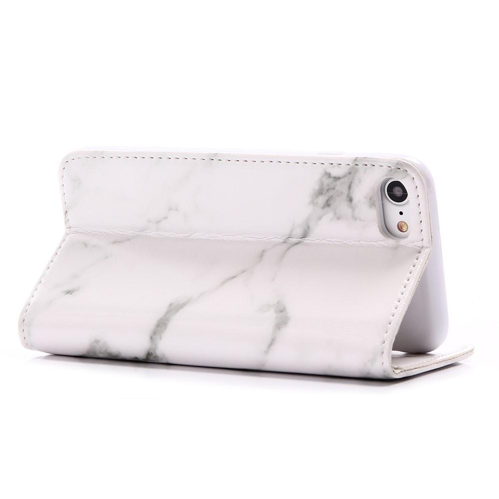 Mobiltaske iPhone SE (2022) Hvid marmor
