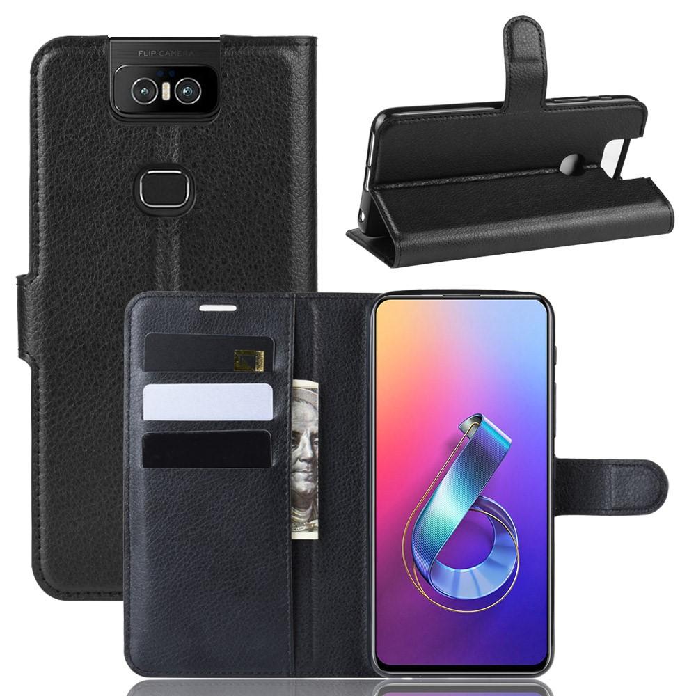 Mobiltaske Asus ZenFone 6 Sort