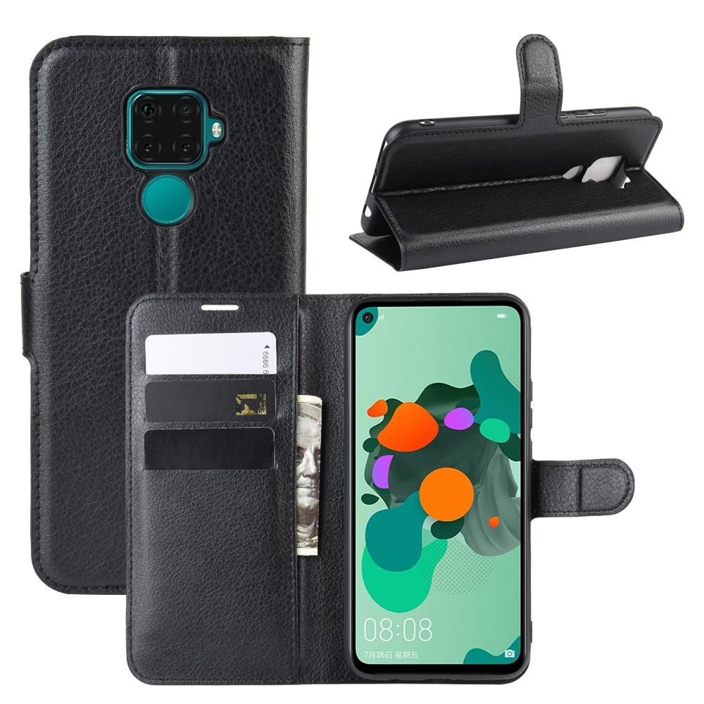 Mobiltaske Huawei Mate 30 Lite sort