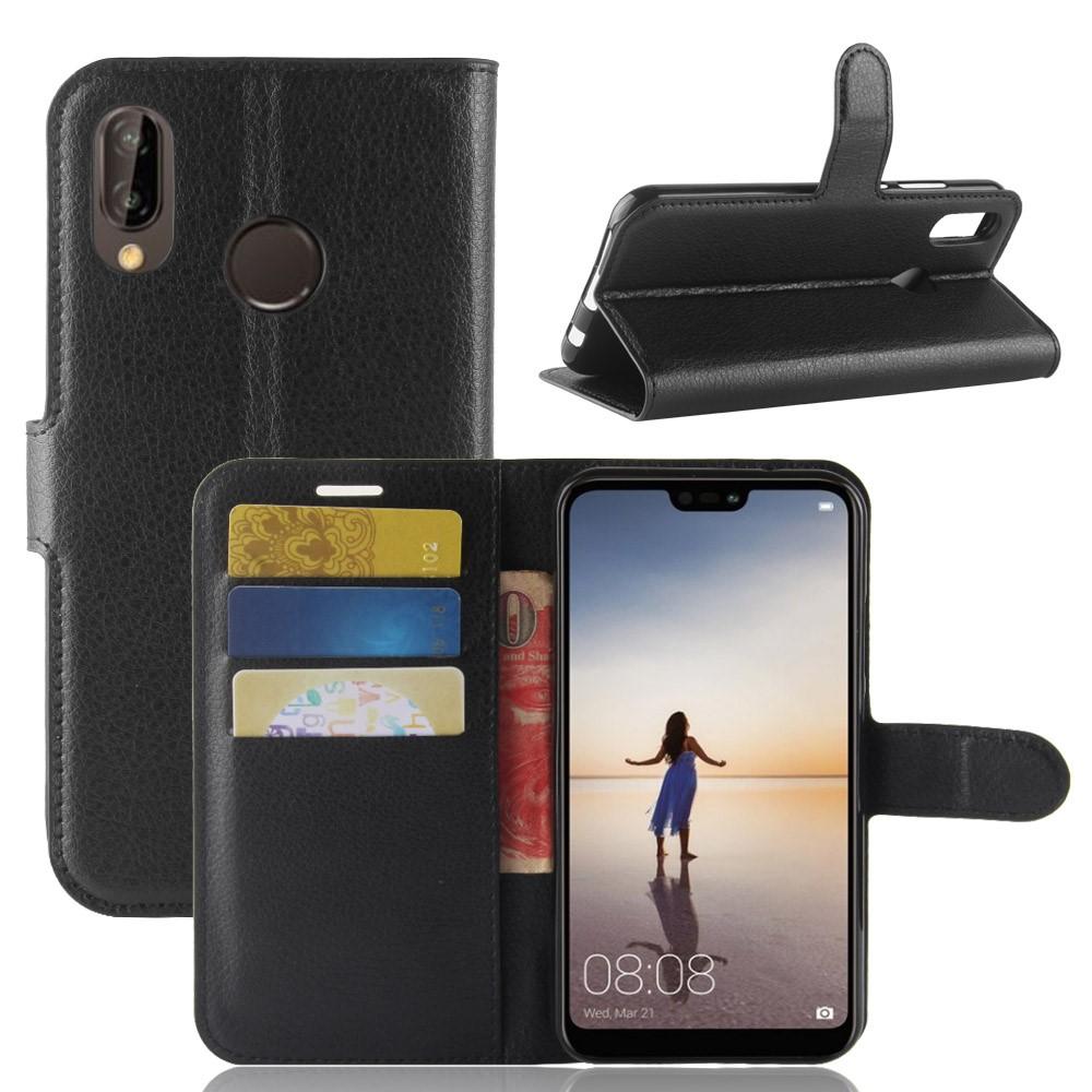 Mobiltaske Huawei P20 Lite sort