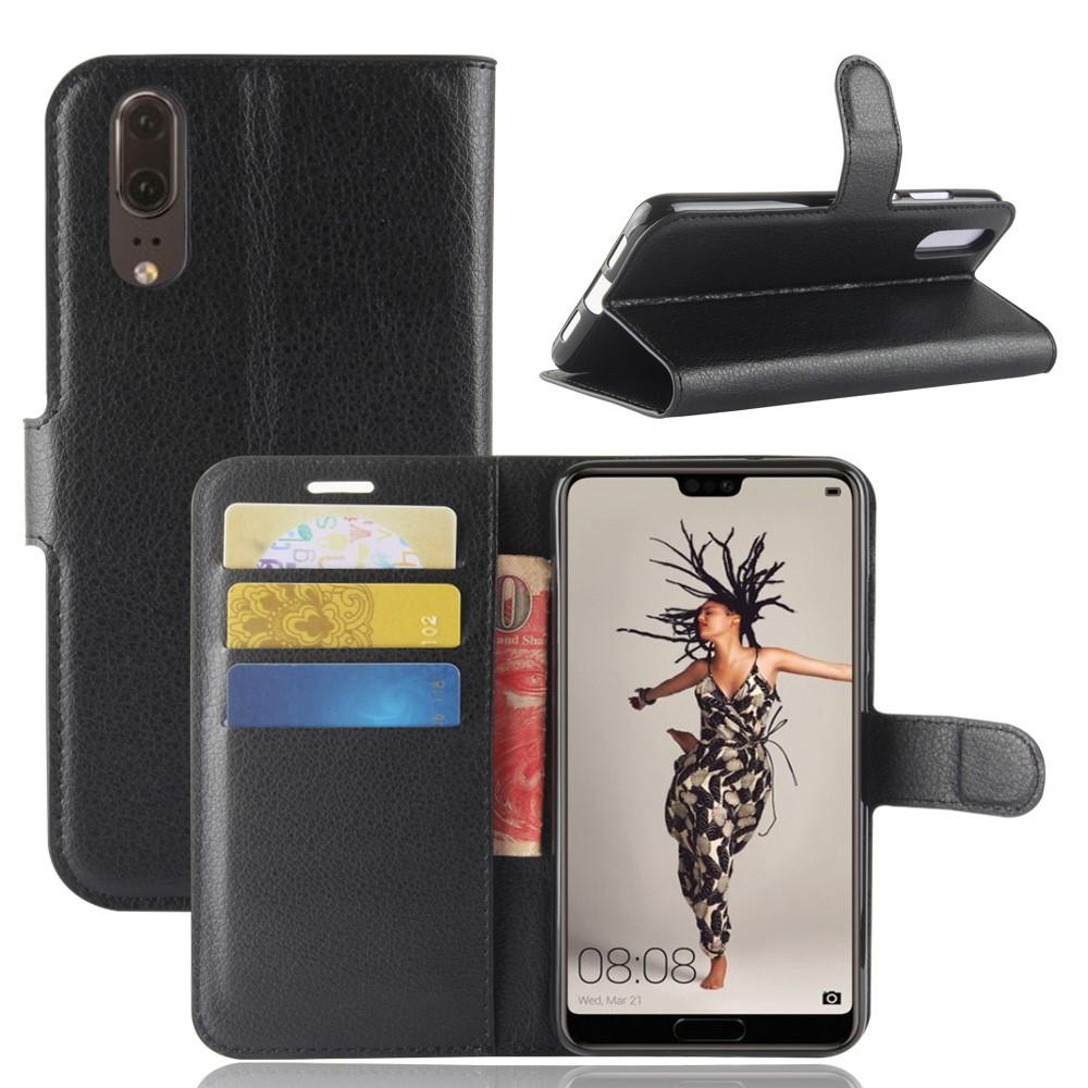Mobiltaske Huawei P20 Sort