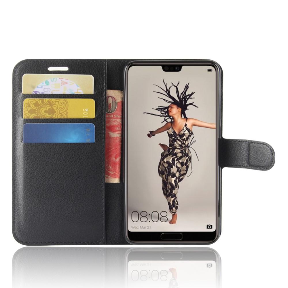 Mobiltaske Huawei P20 Sort