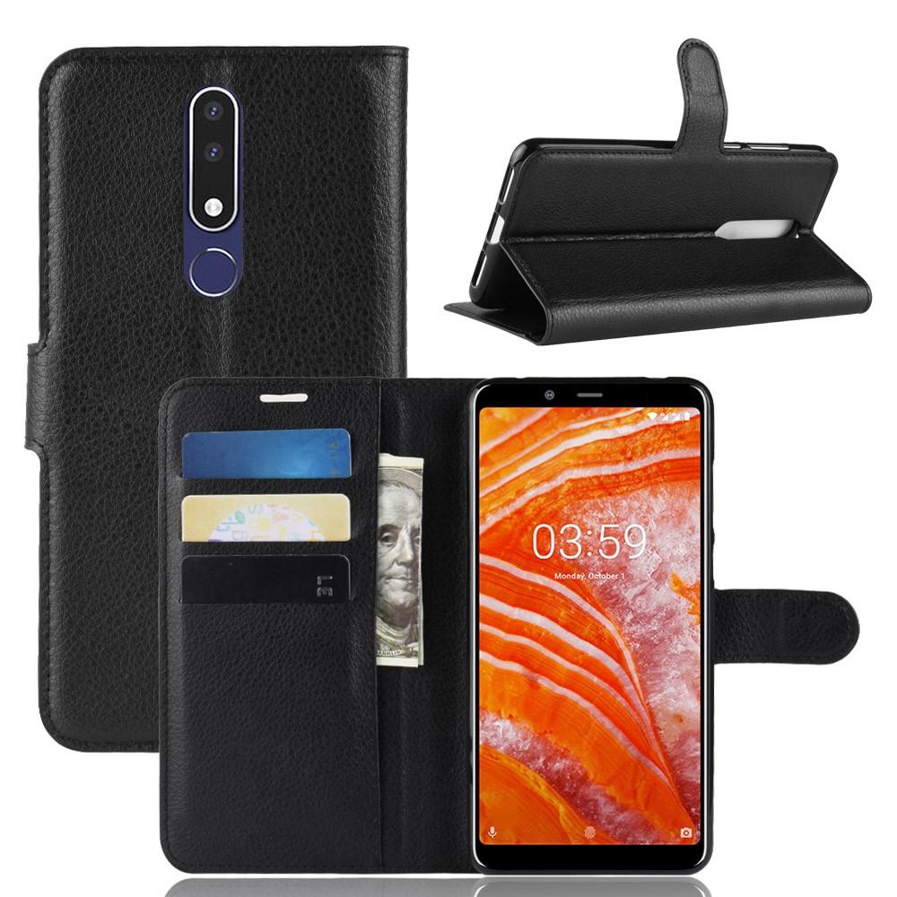 Mobiltaske Nokia 3.1 Plus sort