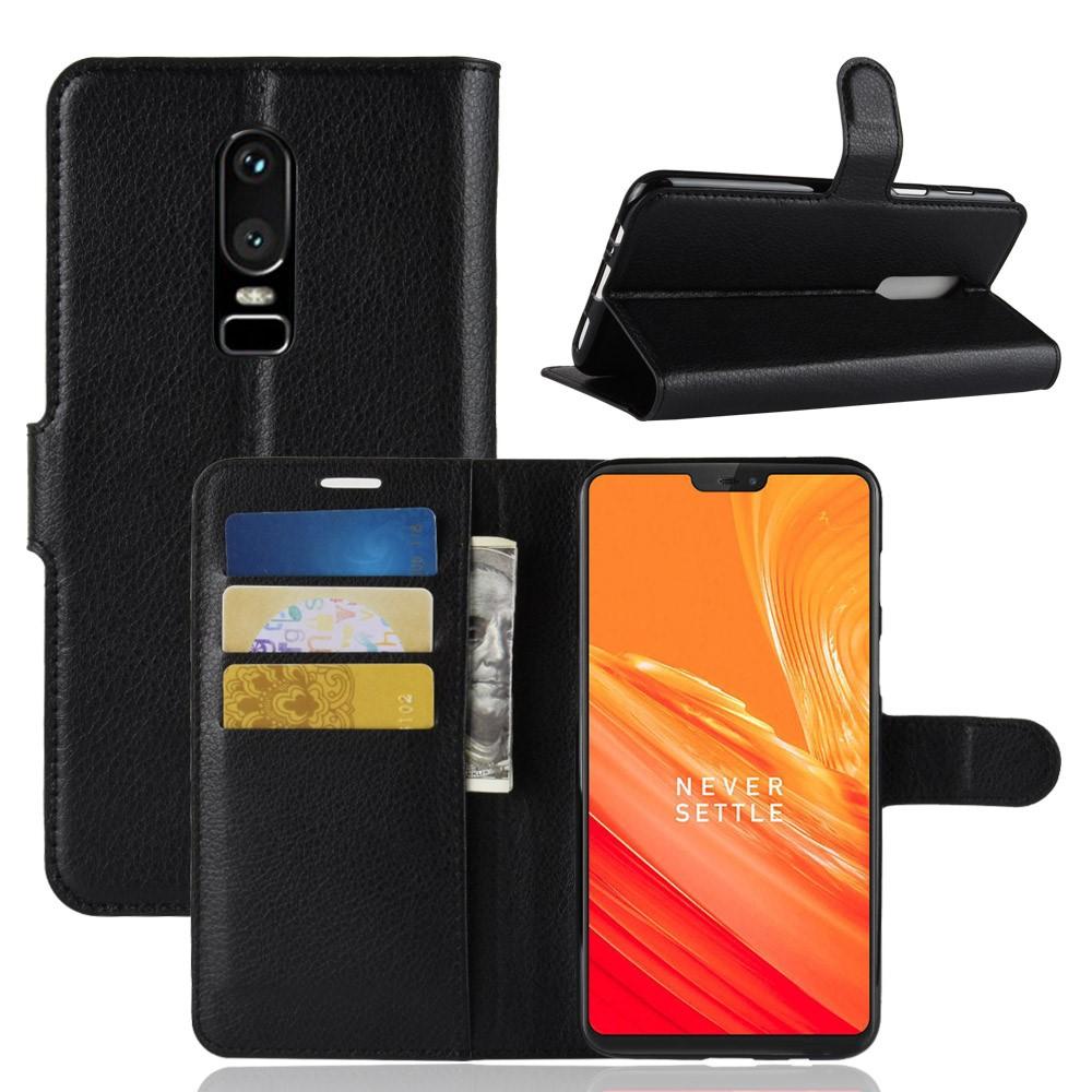 Mobiltaske OnePlus 6 sort