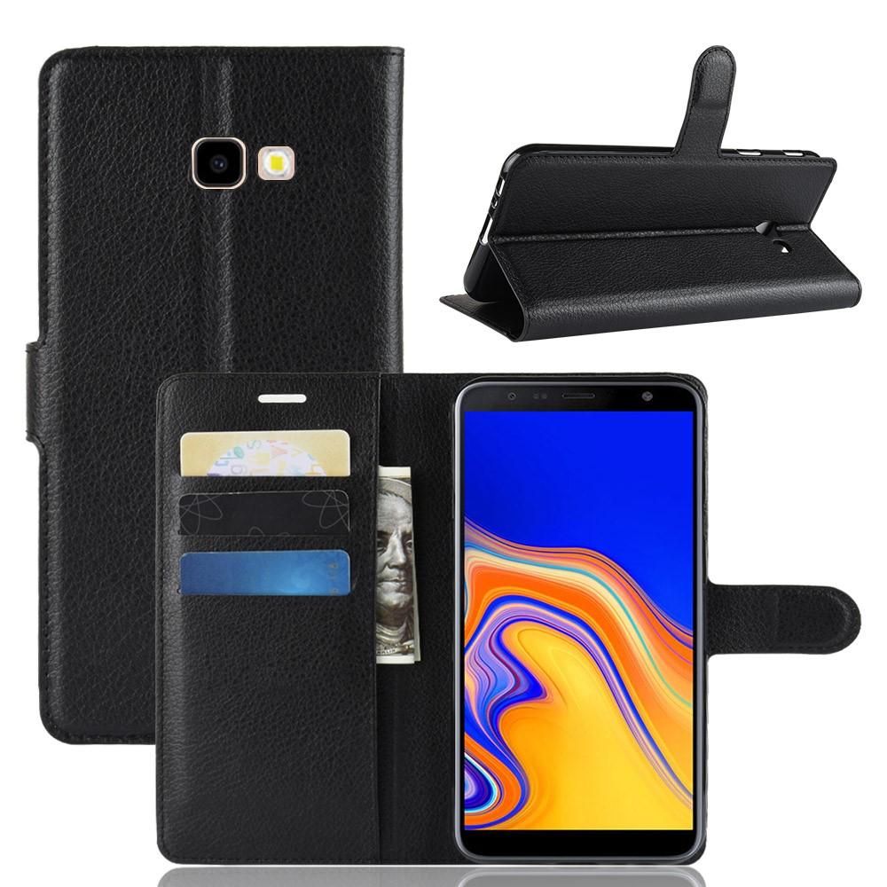 Mobiltaske Samsung Galaxy J4 Plus 2018 Sort