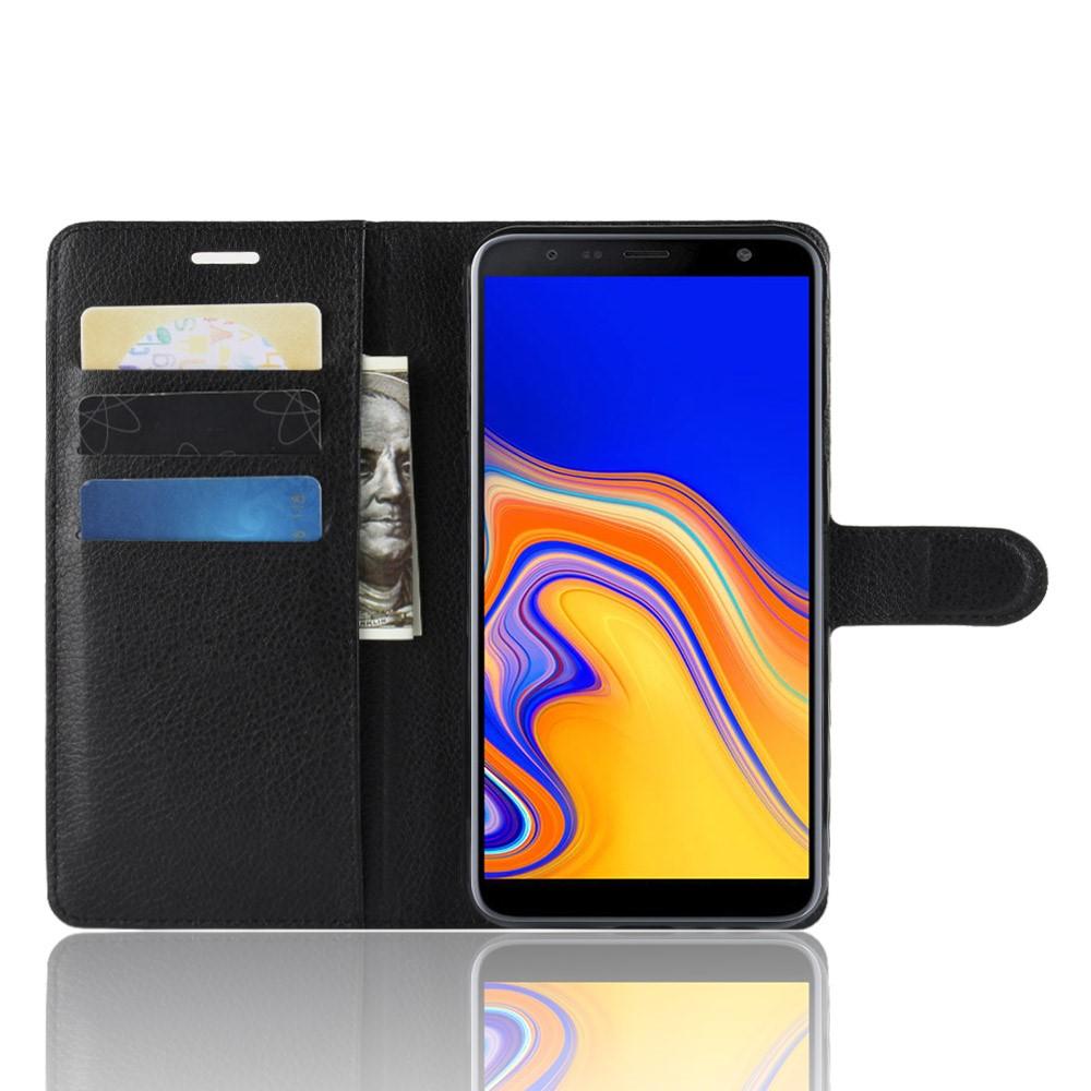 Mobiltaske Samsung Galaxy J4 Plus 2018 Sort