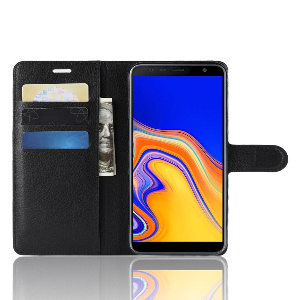 Mobiltaske Samsung Galaxy J4 Plus 2018 sort