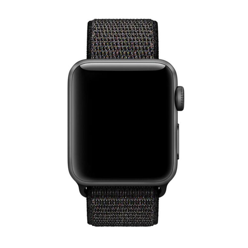 Nylonurrem Apple Watch Series 10 42mm Sort