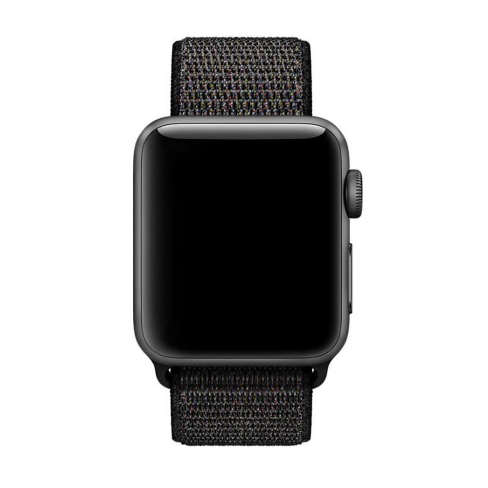 Nylonurrem Apple Watch 45mm Series 9 sort