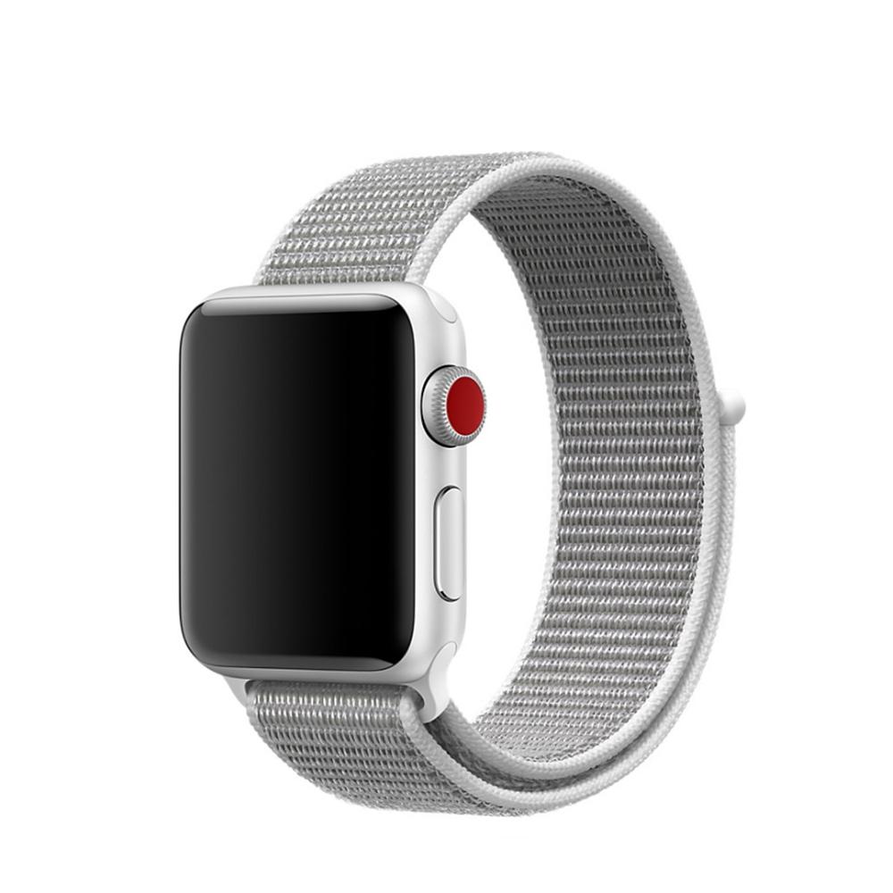 Nylonurrem Apple Watch 38mm grå