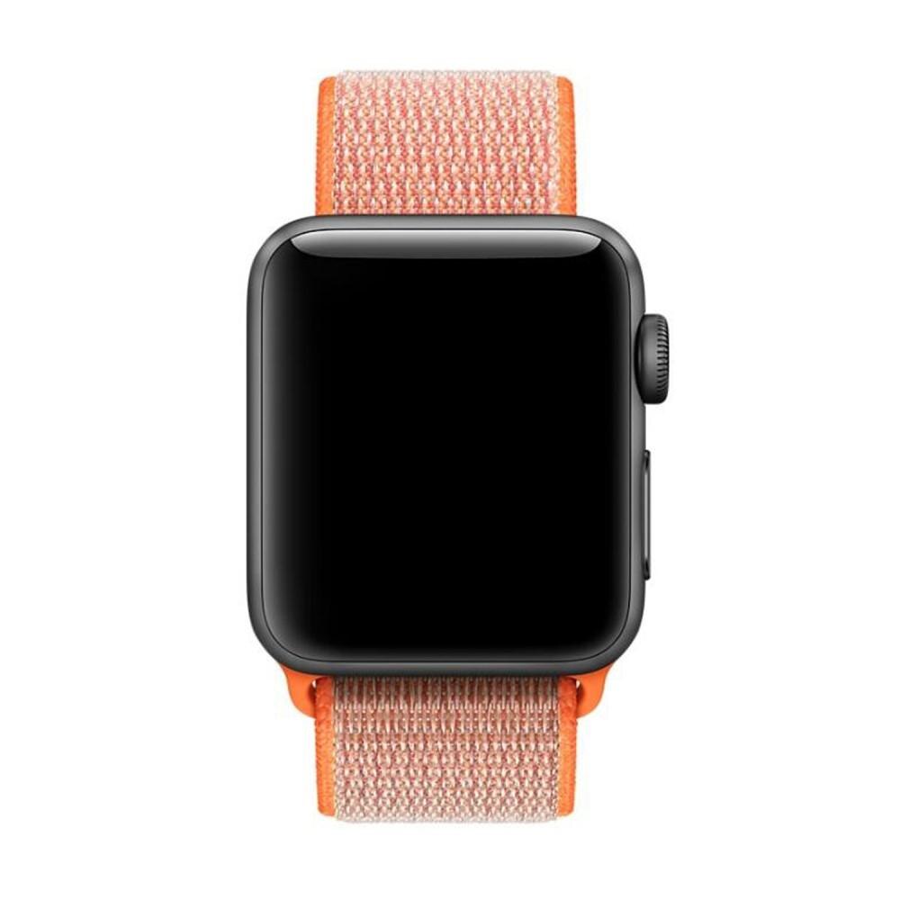 Nylonurrem Apple Watch 45mm Series 9 orange