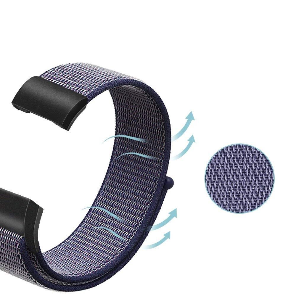 Nylonurrem Fitbit Charge 3/Charge 4 Blå