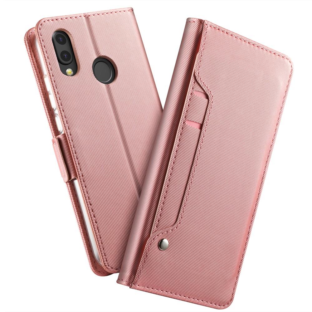 Mobiltaske Spejl Huawei P20 Lite rosaguld