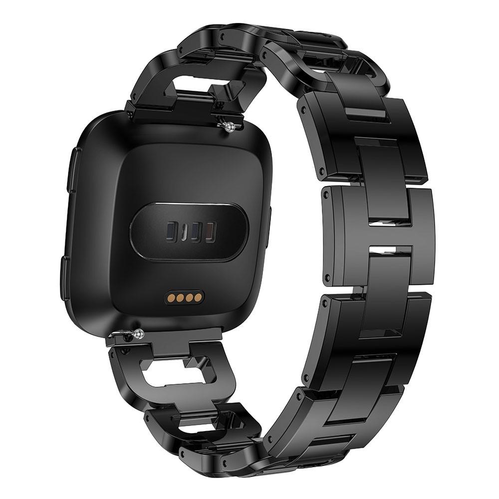 Rhinestone Bracelet Fitbit Versa/Versa 2 Black