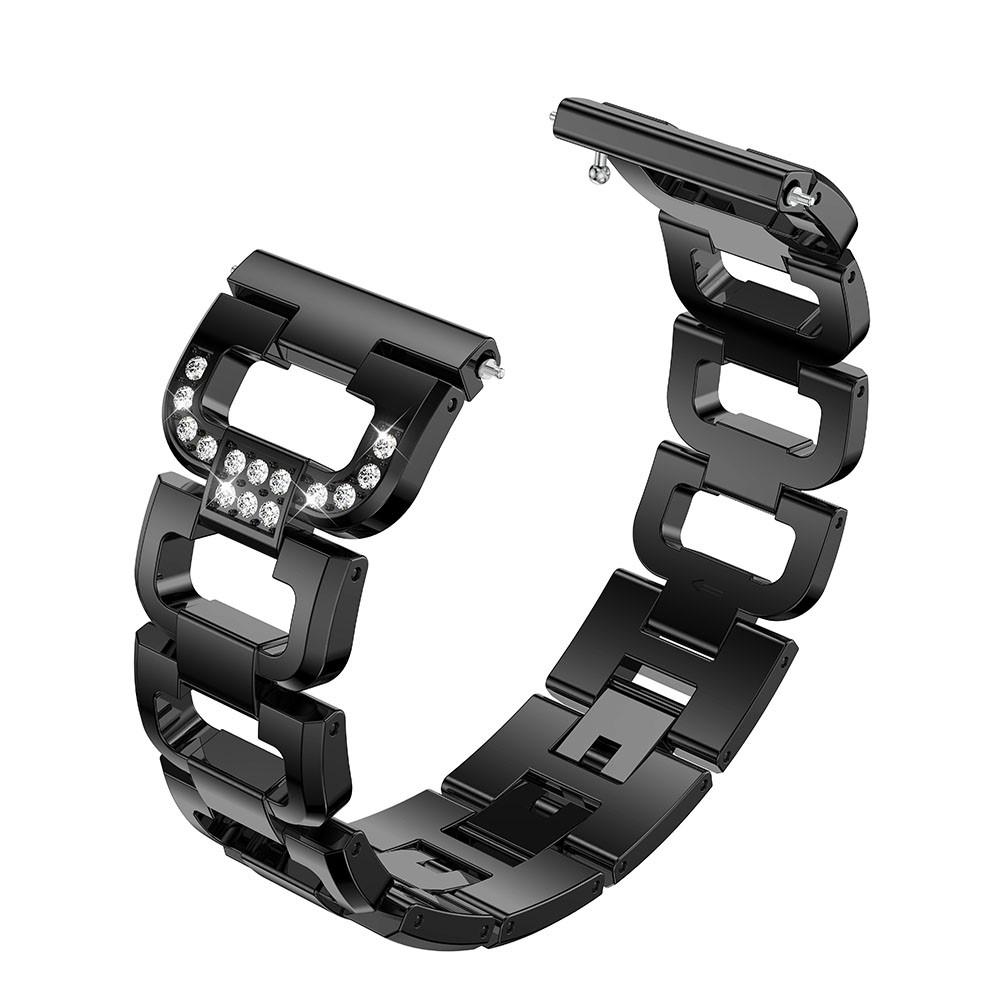 Rhinestone Bracelet Fitbit Versa/Versa 2 Black