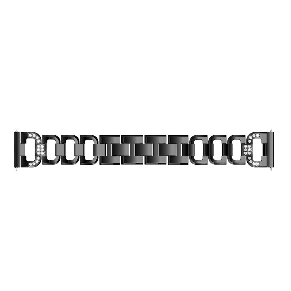 Rhinestone Bracelet Fitbit Versa/Versa 2 Black