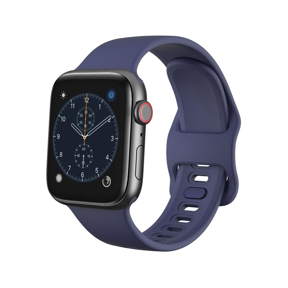 Rem af silikone til Apple Watch 41mm Series 8  blå