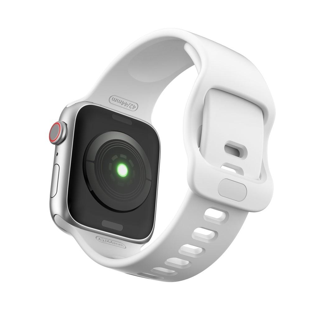 Rem af silikone til Apple Watch Ultra 49mm hvid