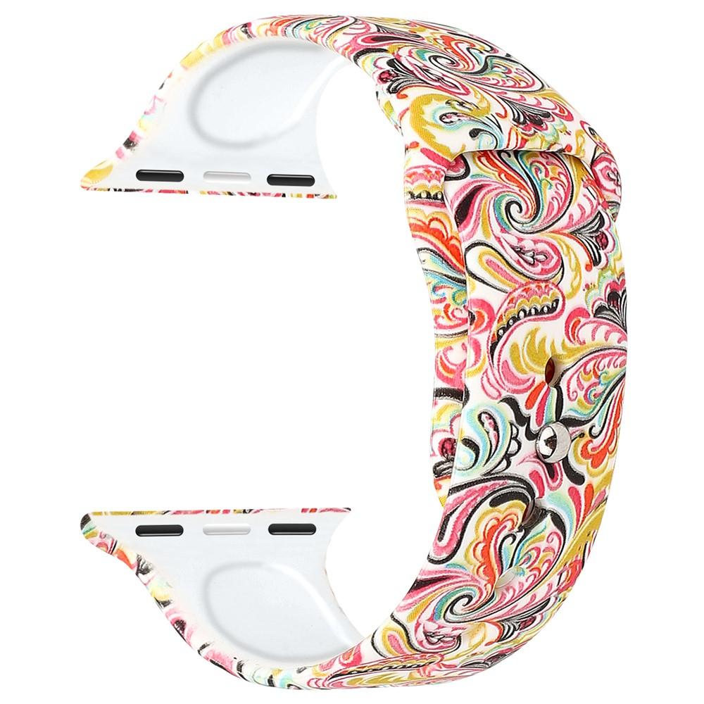 Rem af silikone til Apple Watch Ultra 49mm 1st Gen Paisley