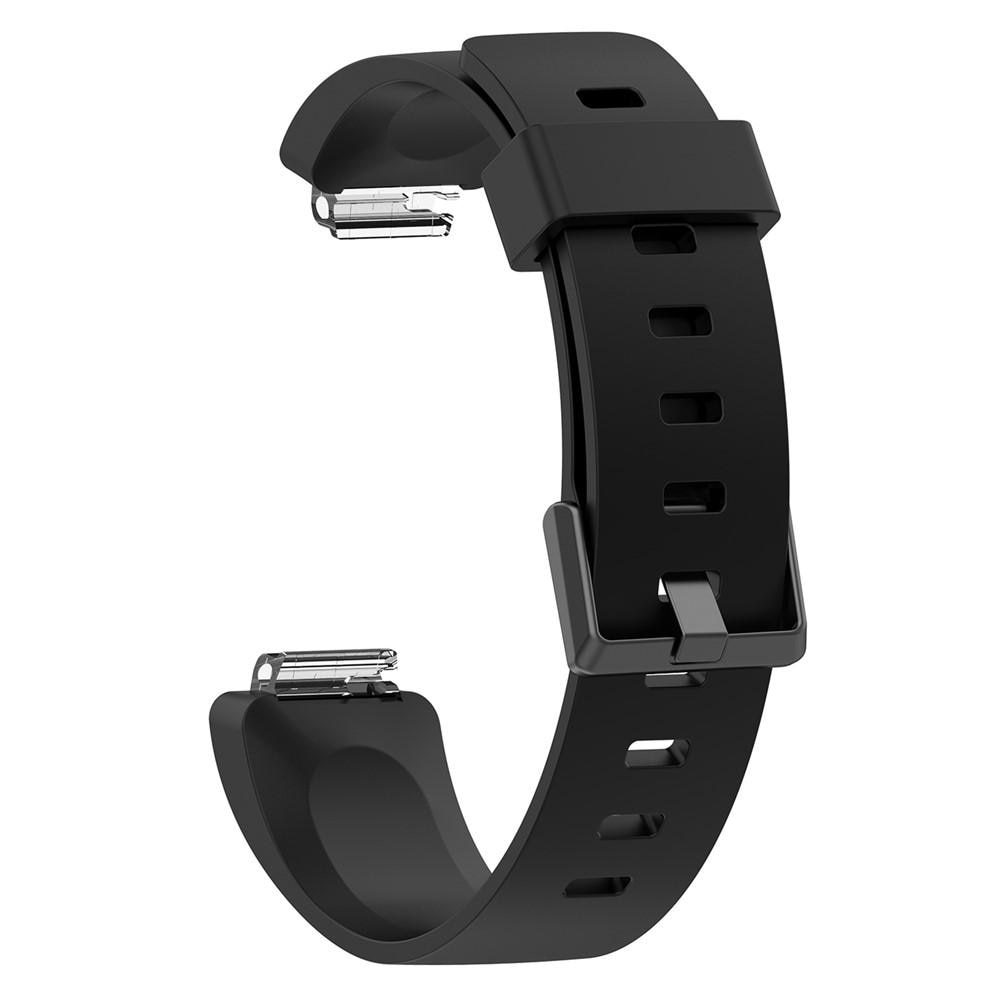 Rem af silikone til Fitbit Inspire/Inspire HR/Inspire 2 sort