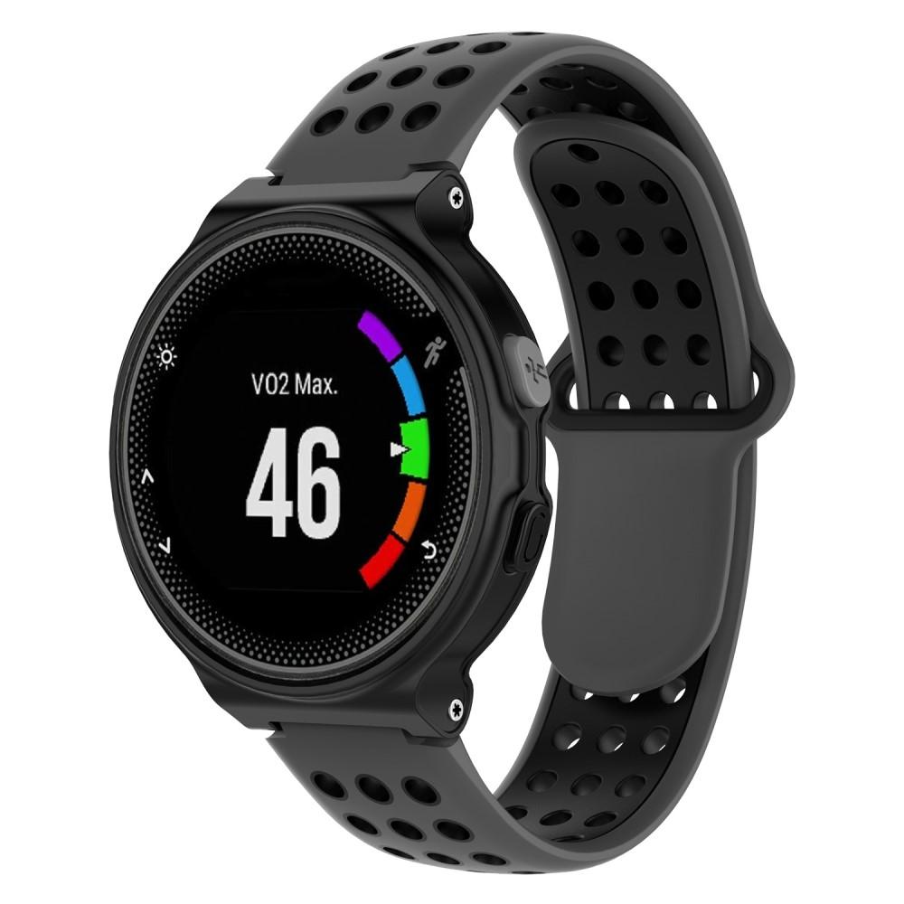 Silikonearmbånd Sport Garmin Forerunner 235/735XT grå