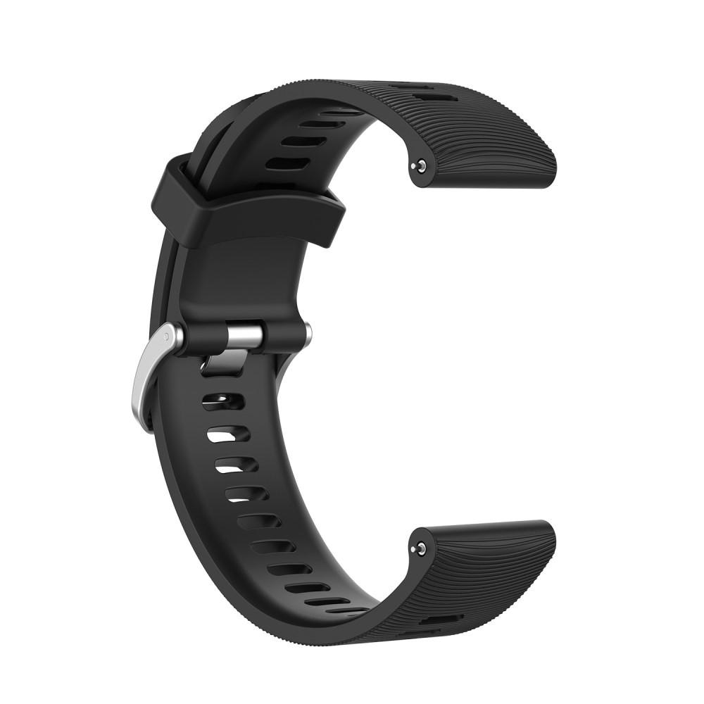 Rem af silikone til Garmin Forerunner 245 sort