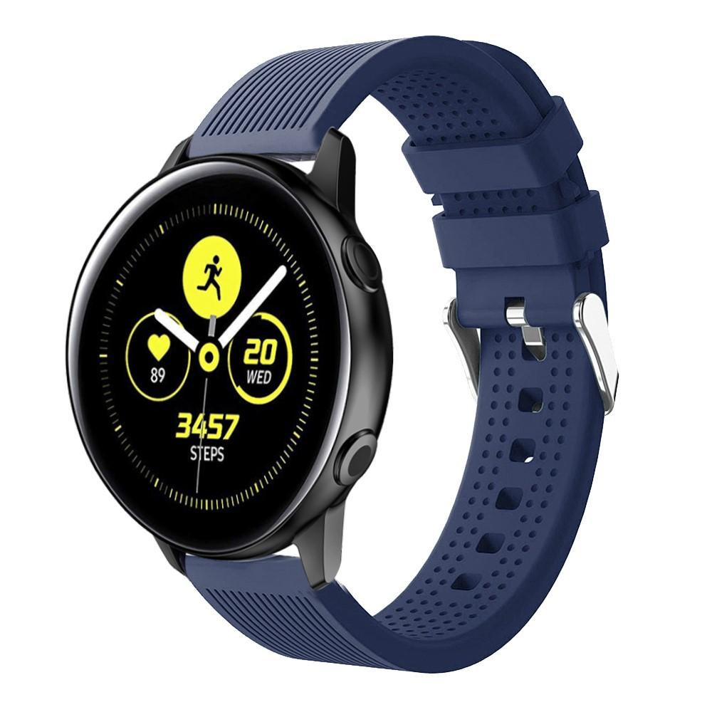 Silikonearmbånd Samsung Galaxy Watch Active/42mm blå