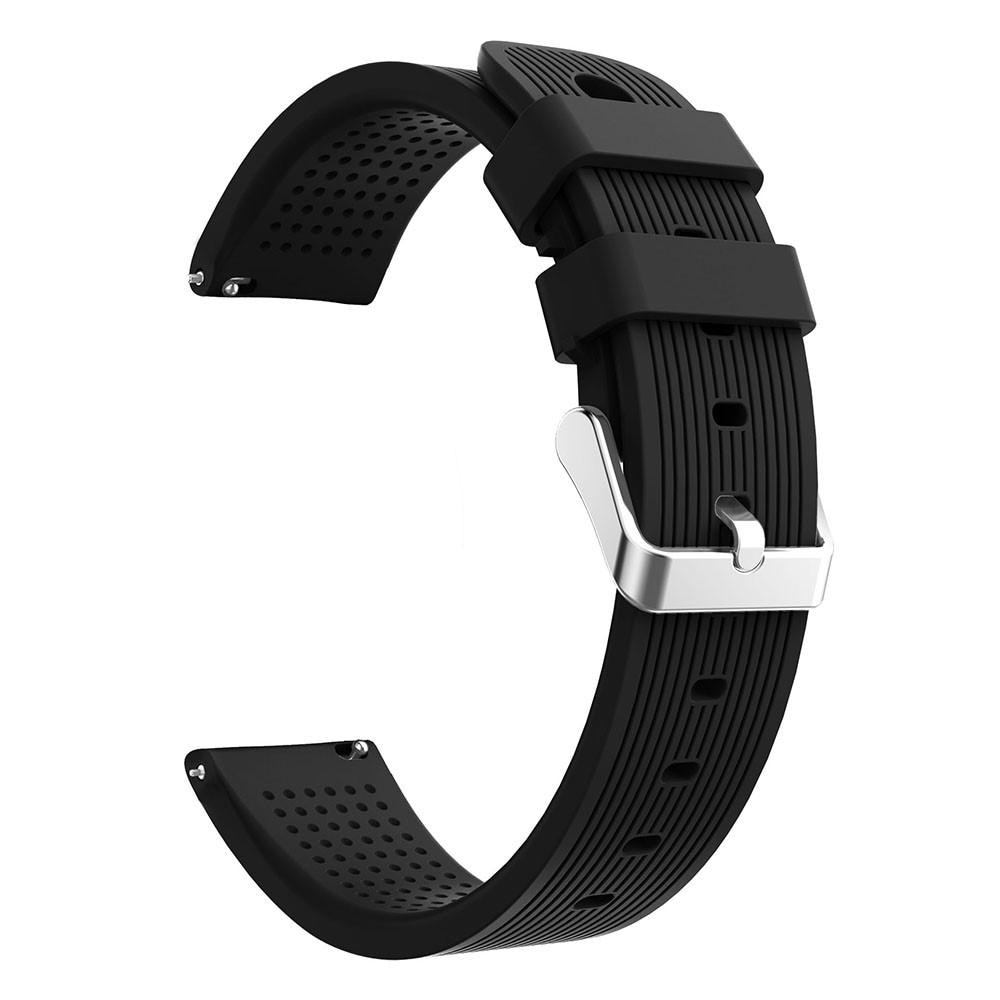 Rem af silikone til Samsung Galaxy Watch Active/42mm sort