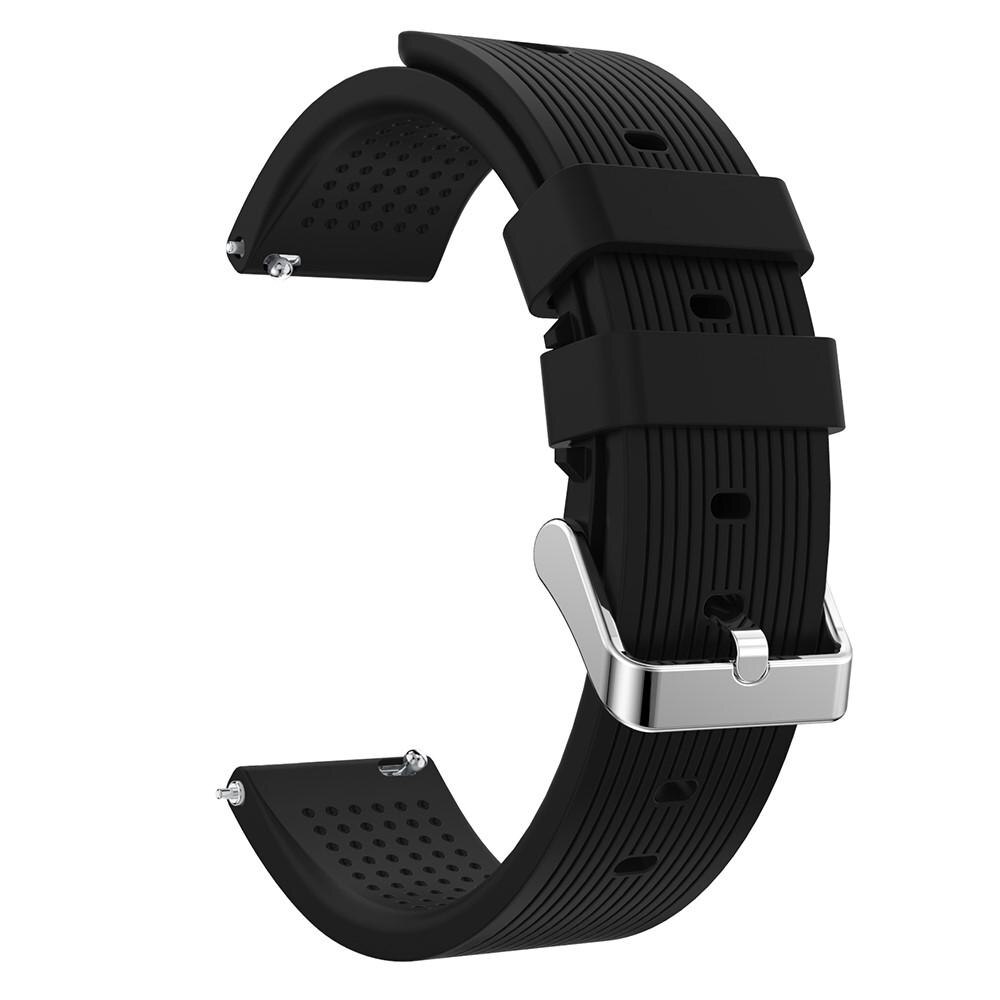 Silikonearmbånd Samsung Gear Sport sort