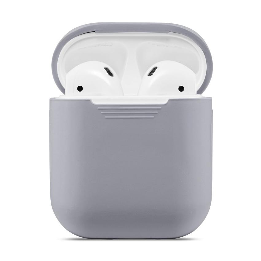 Silikonecover Apple AirPods grå