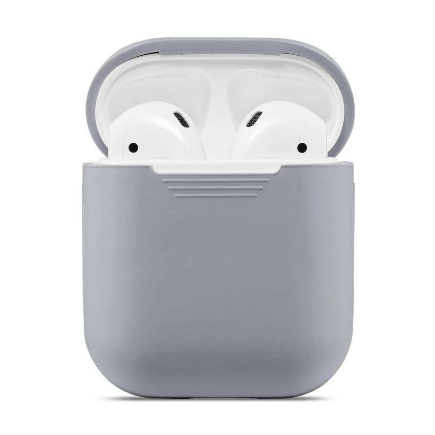 Silikonecover Apple AirPods grå