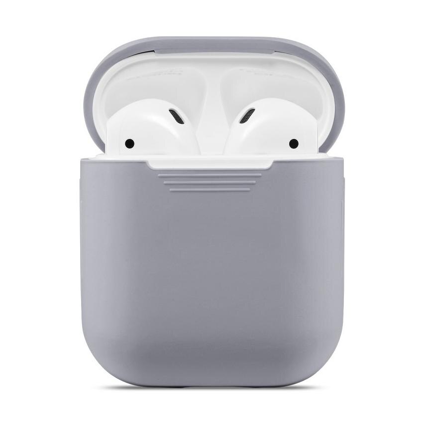 Silikonecover Apple AirPods grå