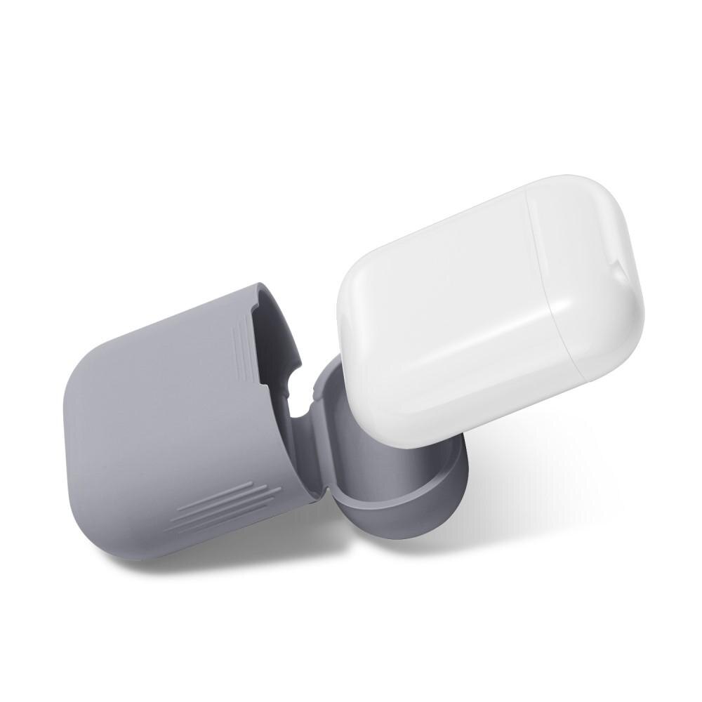 Silikonecover Apple AirPods grå