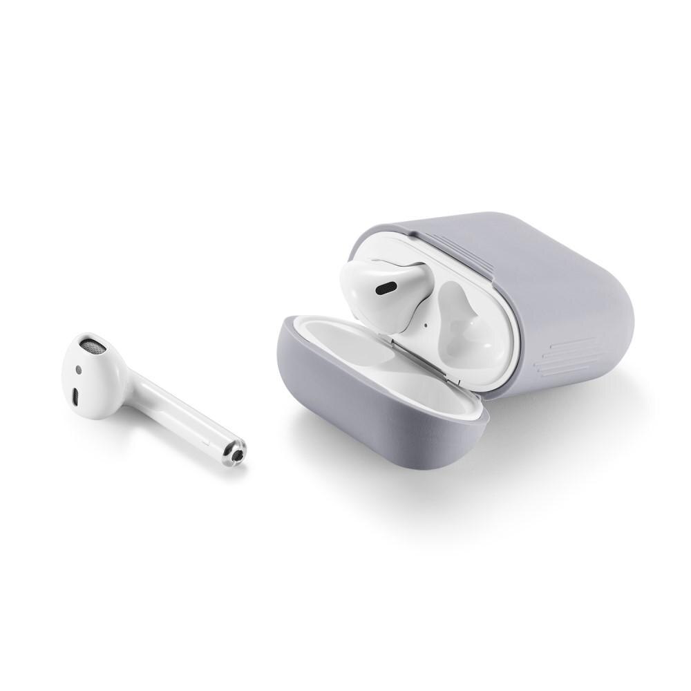 Silikonecover Apple AirPods grå