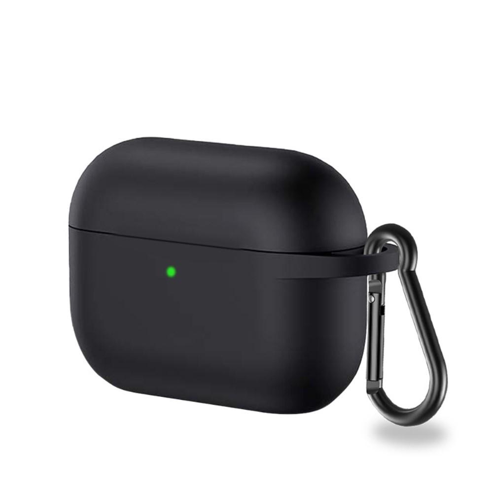 Silikonecover med karabinhage Apple AirPods Pro sort